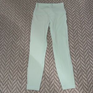 Lululemon Align Leggings Mint Green Size 6!